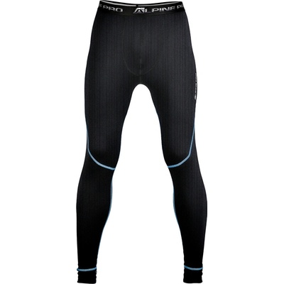 Alpine pro TETHYS Pánske spodné nohavice MUNF016990 čierna