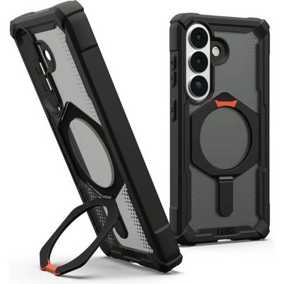 Urban Armor Gear Magsafe Противоударен Калъф за Samsung S26 Plus, UAG Plasma XTE Case Black-Orange, Черен (214523114097)