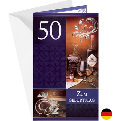 ARGUS Přání k narozeninám 50 DE 15-6282n50