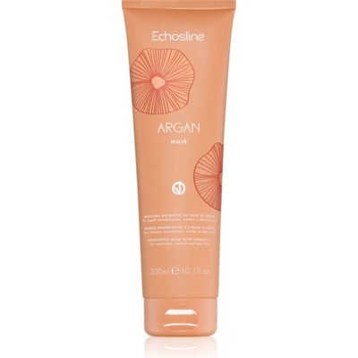 Echosline Argan mask подхранваща маска за гладка и лъскава коса с арганово масло 300ml