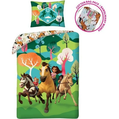 Halantex obliečky Spirit True 200x140 90x70cm SP-8333BL