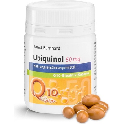Sanct Bernhard Ubiquinol Q10 Bioaktiv 50 mg 75 kapslí