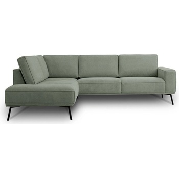 Scandic Зелен шенилов ъглов диван (ляв ъгъл/L форма) Amsterdam - Scandic (18772SN MIT55)