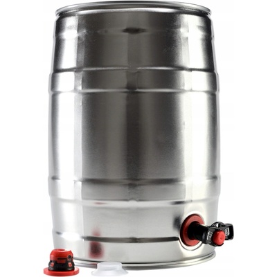 SuperButelki Soudek s pípou 5 l stříbrný – Zboží Dáma