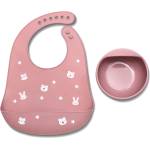 Lorelli Силиконов сет за хранене 2 части Lorelli, Deep Pink (10230710002)