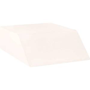 Pure Line Home Клиновидна възглавница за крака Leg Elevation Firm, 63 x 52 x 19, 5 см, бяла