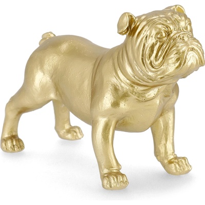 Bizzotto ДЕКОРАТИВНА ФИГУРА puppy bulldog ЗЛАТО (0183100)