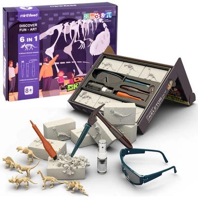 JOKO Archeologická sada Vykopávky Dinosaurov s kladivom a dlátom malý Paleontológ