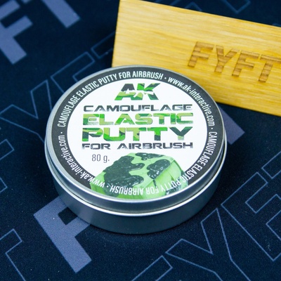 AK Interactive Camouflage Elastic Putty for Airbrush 80g AK8076