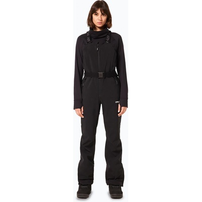 Oakley Дамски панталони за сноуборд Oakley Tnp Harper Softshell Bib blackout