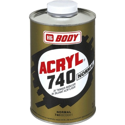 HB BODY Body 740 Acryl thinner normal 1 l