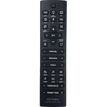 GENERAL ULTIMEA Aura A50, A50 Pro, A60 - съвместимо дистанционно управление на марката General (Aura A50, A50 Pro, A60)