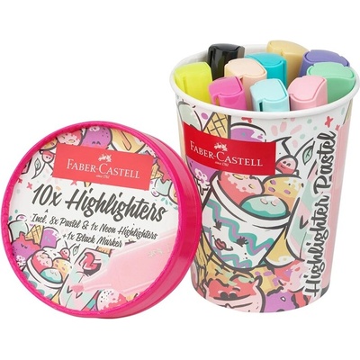 Faber Castel Textliner 1546 10 ks Pastel