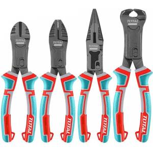 TOTAL Клещи усилени 200/215 мм, TOTAL THT2CK241S Industrial, 4 бр (UNI-012088)