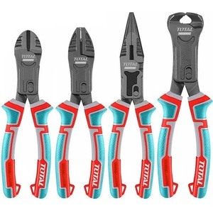 TOTAL Клещи усилени 200/215 мм, TOTAL THT2CK241S Industrial, 4 бр (UNI-012088)