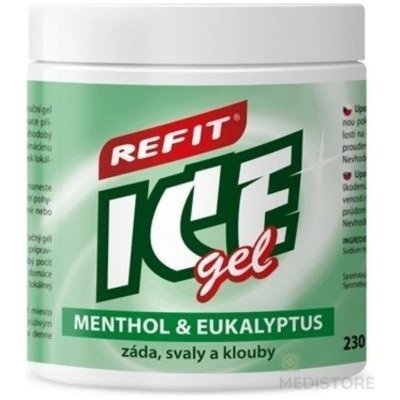 Refit Ice gél Menthol a eukalyptus 230 ml