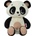 Tiny Love Плюшена играчка Tiny Love - Panda, с бял шум и светлина, Black and White (3333131011)