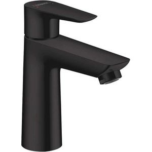 Hansgrohe Talis E - Смесител за мивка с изпразнител, черен мат 71710670 (71710670)