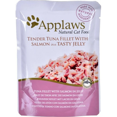 Applaws Cat tuniak a losos v želé 70 g