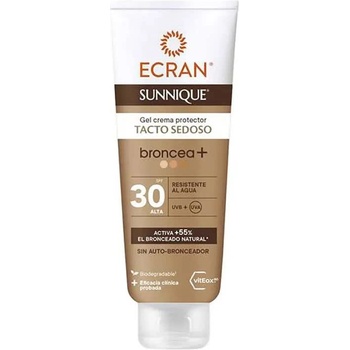Ecran Cream Gel Sunnique Bronzea F30 250ml - Clear (Multicolor)