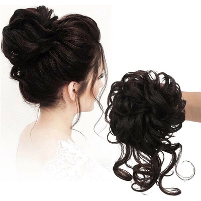 Dudlu Příčesek do vlasů drdol blond – Zboží Dáma