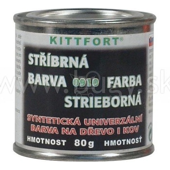 Kittfort syntetická 0910 strieborná 80g, 80g