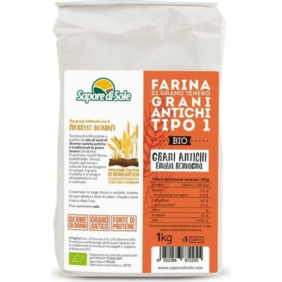 Sapore di Sole Bio prvotní obilná mouka Romagna typ 1 1 kg