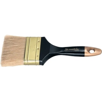 Image 1 of MTX Четка плоска " Профи" 1" , естествен косъм, дървена дръжка mtx