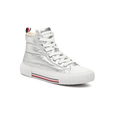 Tommy Hilfiger Сникърси T3A9-32975-1437904 S Сребрист (T3A9-32975-1437904 S)