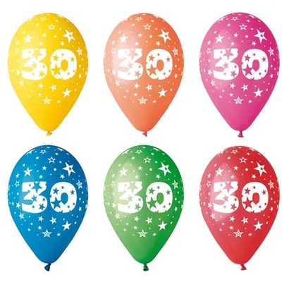 Балон, 26 см, многоброен, 30 11-print30 (11-print30)