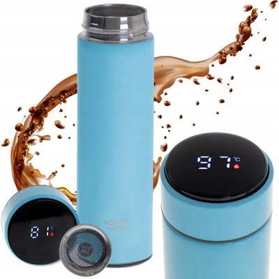 Adler AD 4506bl Termoska displej Blue 473 ml