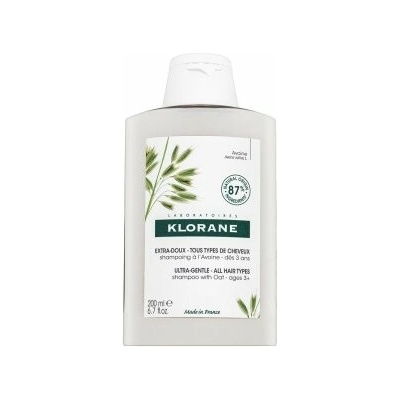 Klorane Ultra-Gentle All Hair Types Shampoo nedráždivý šampón pre všetky typy vlasov 200 ml