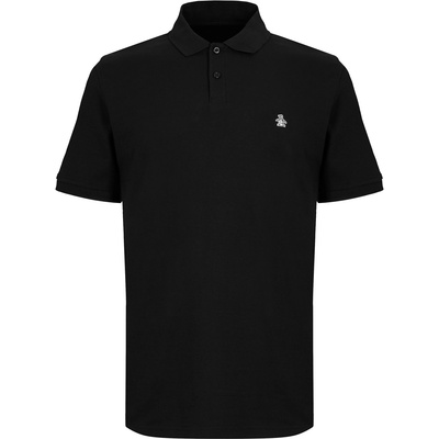 Original Penguin Блуза с яка Original Penguin Short Sleeve Polo Shirt - Black