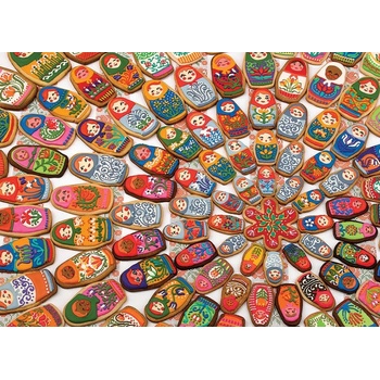 Image 1 of Cobble Hill - Puzzle Matryoshka Cookies - 1 000 piese