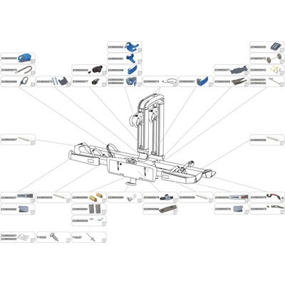 svorka XLC Rámová kompletní CC X39