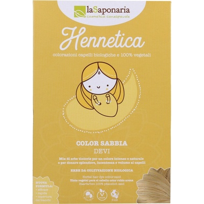 laSaponaria Přírodní farba na vlasy Devi BIO písek 100 g