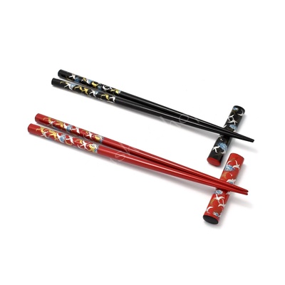 RED SAMURAI Sada hůlek s opěrkami – Jeřábi (2 páry)