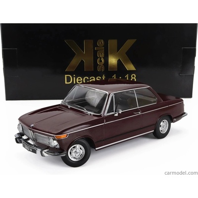 Kk-scale BMW L2002 Tii 1-series 1971 Bordeaux 1:18