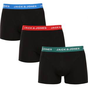 Jack & Jones Набор от три - мъжки боксерки Jack and Jones черни Jack & Jones | Cheren | МЪЖЕ | XXL