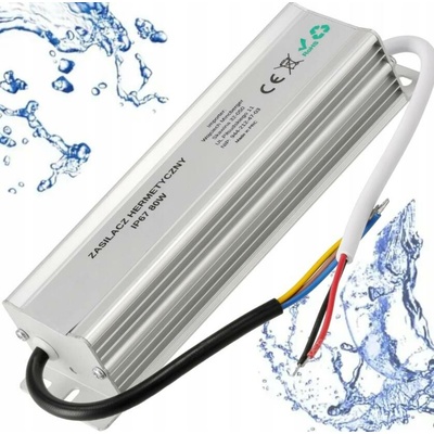 Napájecí zdroj LED-ONE 24V 80W vodotěsný IP67