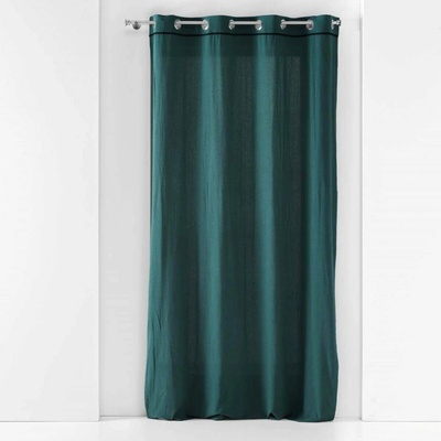 Douceur d`Interieur Interiérový závěs s očky LINETTE, bavlna, lesklá, 135 x 240 cm