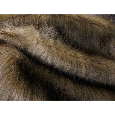 Umelá kožušina, béžová, BÉŽOVÁ LÍŠKA, 50 mm vlas metráž: min. 0,2 bm