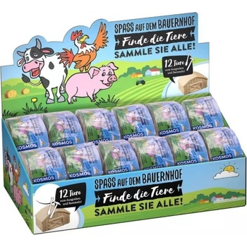 Image 1 of Thames & Kosmos Игрален комплект Kosmos - Животни от фермата за изкопаване, асортимент (601669)