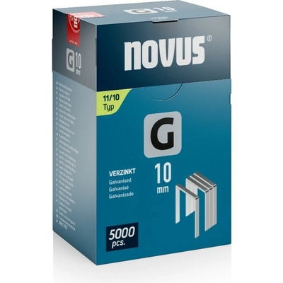 NOVUS sponky G11, 10mm, 5000ks