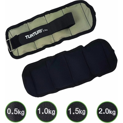 TUNTURI Závažie na zápästie/členok neoprén 2 x 0,5 kg