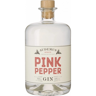 Audemus Spirits Pink Pepper gin 44% 0,7 l (čistá fľaša)
