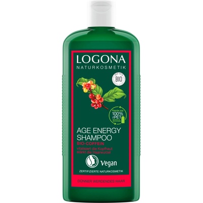 Logona šampón Age Energy s Bio kofeínom a goji 250 ml
