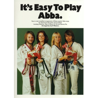 It's Easy To Play ABBA noty na sólo klavír – Zboží Dáma
