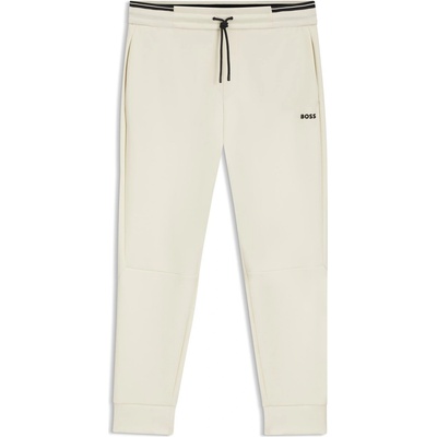 HUGO BOSS Анцуг Boss Mens BOSS GREEN Soft Cotton-Blend Jogging Bottoms - Open White