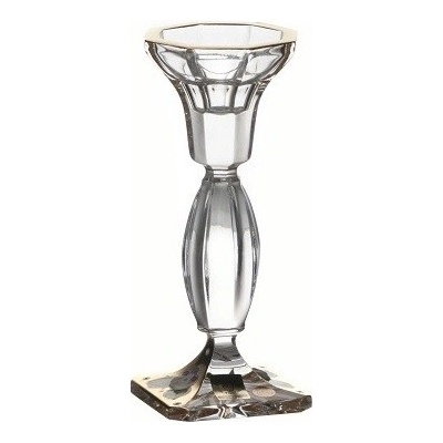 Svícen Body zlato, barva čirý křišťál, výška 160 mm